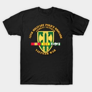 18th MP Bde - Vietnam War  w SVC Ribbons T-Shirt